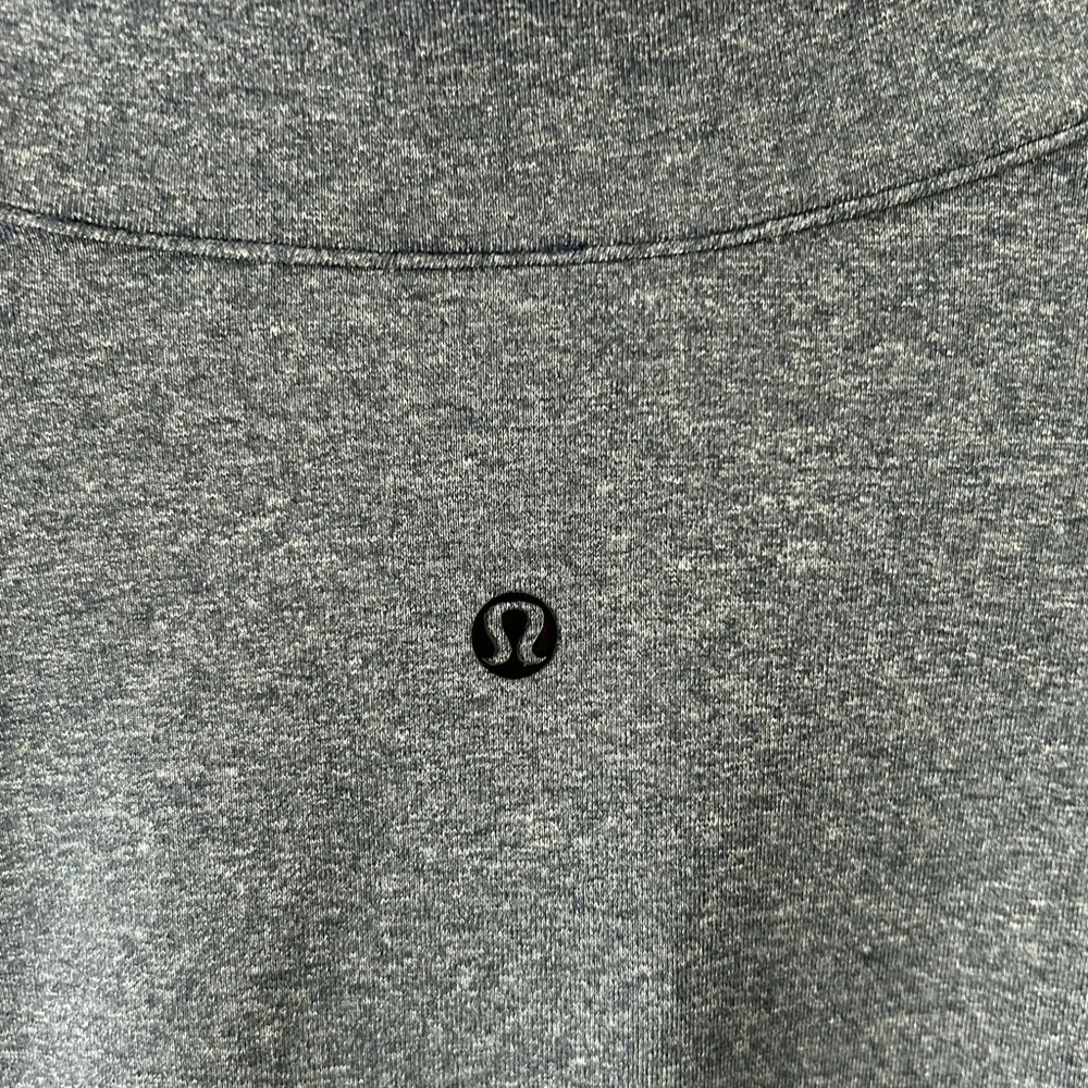 Men's Heathered  Blue Full-Zip Sweater sweatshirt Lululemon size small